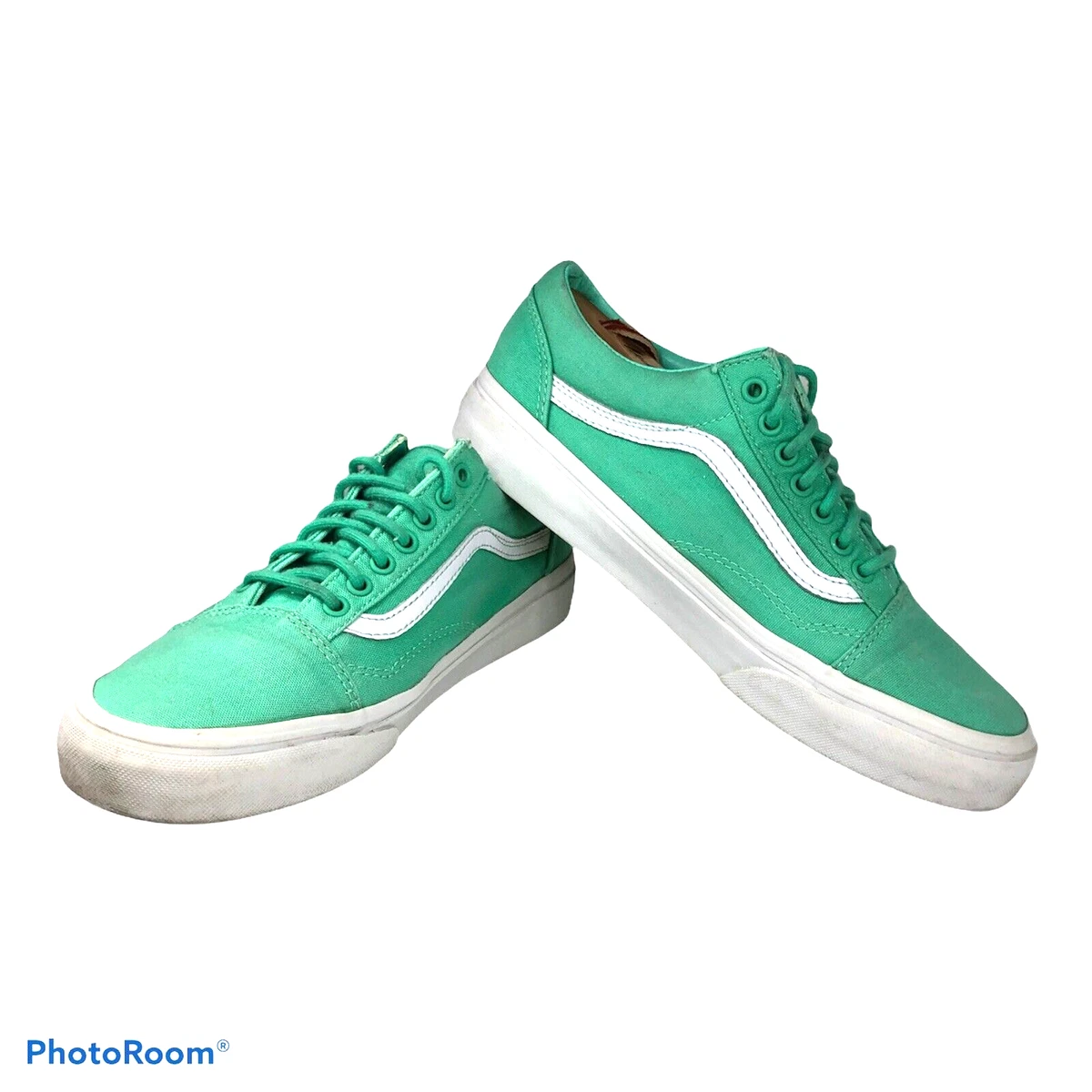 Vans authentic top mint green