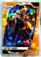 Brittney Griner 2024 Panini Prizm WNBA Orange Ice Prizm Card-#113 Mercury