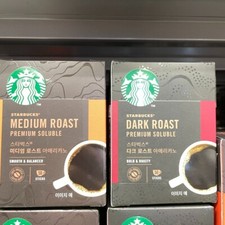 2 Boxes 50 50 Packets Starbucks Premium Instant Coffee Dark And Medium Roast New