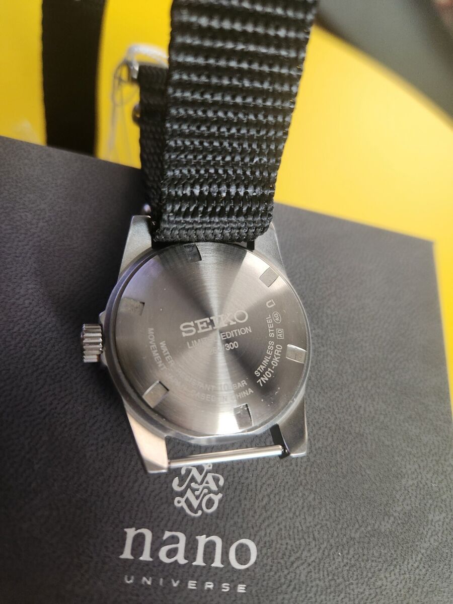 Seiko SUS x TiCTAC x Nano Universe SCXP167 JDM quartz Seiko SUS x TiCTAC x Nano Universe SCXP167 JDM quartz