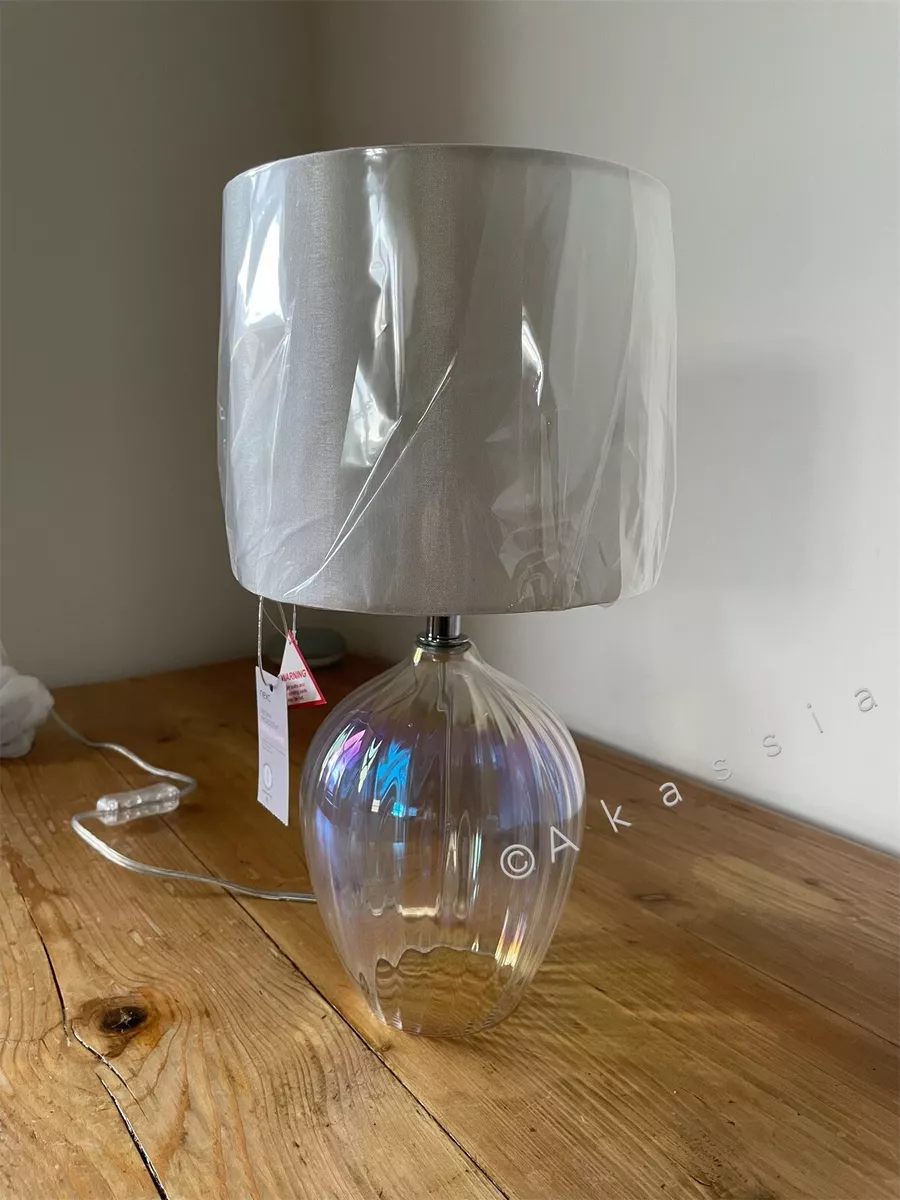 Next Peony Iridescent Table Lamp
