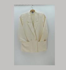Vintage Klein Size M Cream -Colored Longsleeves Women Jacket