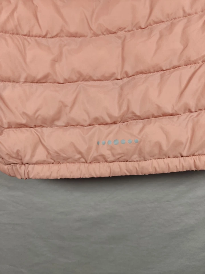 Uniqlo Ultra Light Down Pink Puffer Vest Girls Size 11-12 Sleeveless - Image 4 of 4