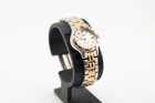 Vintage Seiko Sports 50 Women's Watch Two-Tone Gold Silver 7N82 NEW BATTERY