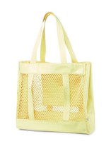 Puma Core Net Shopper Shopper Schultertasche Tasche Yellow Pear Gelb