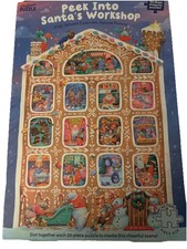 Peek Into Santa s Workshop Kids Advent Calendar Jigsaw Puzzle