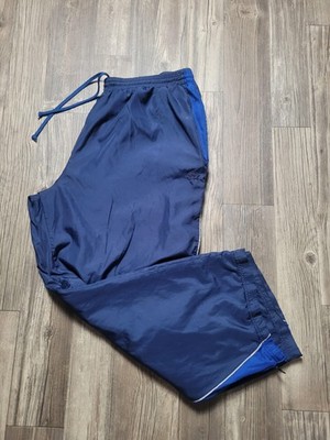 ballaholic STARTER warm Up pants ネイビー Starter Pants Mens 2XL Midnight Navy Track Wind Warm Up Ankle Zip