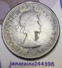 1963 Canada Quarter 25 Cent Canadian Caribou Elizabeth II 80% Silver Coin