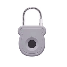 Smart Fingerprint Padlock Keyless USB Rechargeable Waterproof Travel Lock