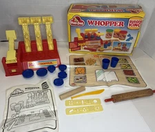 Vintage 1988 Play-Doh Burger King Whopper Playset No Play Doh Compound Included