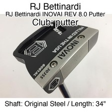 RJ Bettinardi RJ Bettinardi INOVAI REV 8.0 Putter putter Putter 34" Original Ste