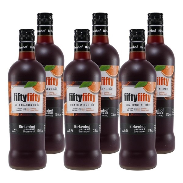 Birkenhof Fiftyfifty Cola-Orangen-LiköR (6 X 0,7L)-image