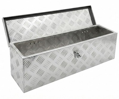Alu Deichselbox für Anhänger Pritsche 785x205x210mm Alubox Truckbox Werkzeugbox