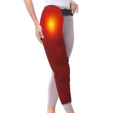 Heated Leg Warmer Electric Heating Pad for Hip & Thigh & Knee & Calf Pain Relief