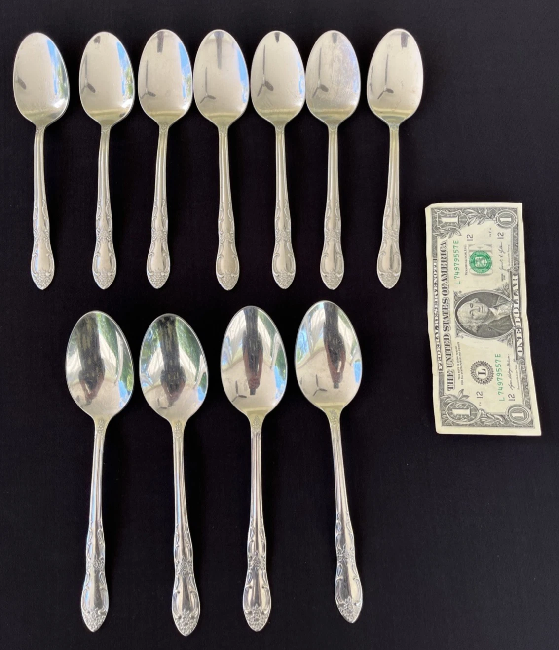 11 x Oneida ONEIDACRAFT OHS103 Oakleigh Thor Stainless Steel Table Serving Spoon