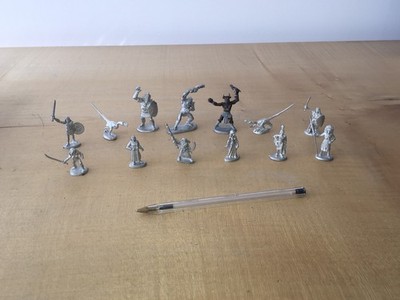 Ral Partha - Metall - 90er Jahre - D&D Konvolut 13 Miniaturen - Pre Slotta - selten*