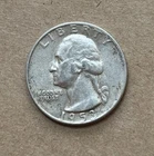 1953-S Washington Silver Quarter - 90% Silver - Circulated (q13)