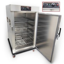 Commercial Mobile 5-Layer Stainless Food Warmer Cabinet Insulated Food Truck220V