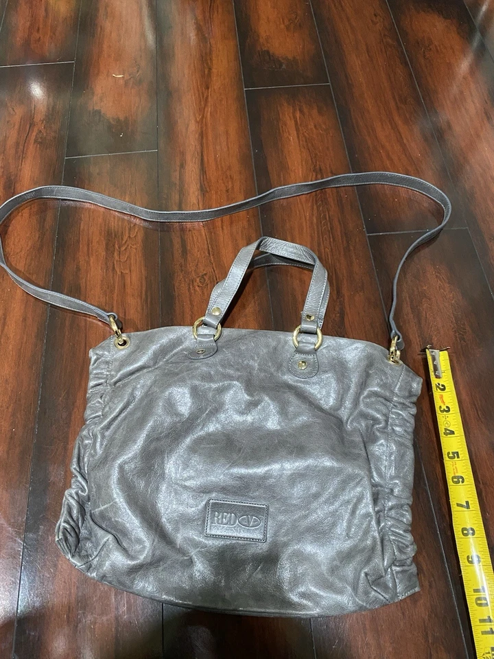 Bolso con lazo de cuero rojo Valentino Foto 2 de 4