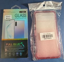 Case for Google Pixel 7 Phone Cover and Glass Screen Protector - 2 Items 