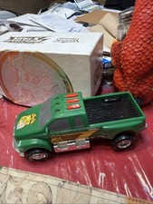 2008 Hasbro Tonka Mini Green Park Ranger Truck, featuring a distinctive forest s