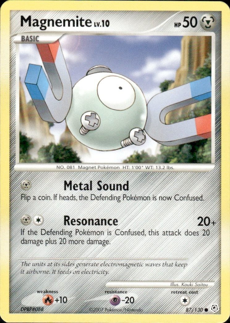 Magnemite - Diamond and Pearl - 87/130 - Common