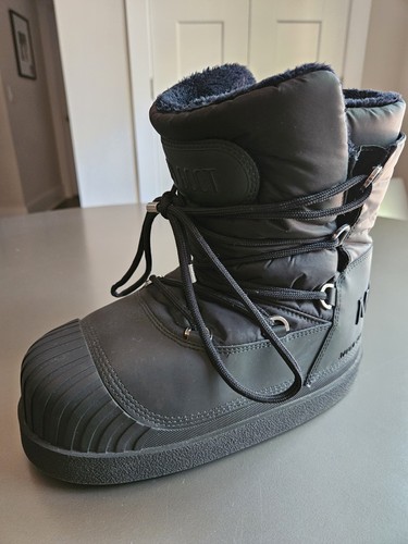 Moncler X Moon Boot Negro Apres Botas de Esquí Talla 7/8 Con Bolsas para el Polvo - Imagen 9 de 16