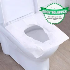100 pcs Disposable Toilet Seat Covers Toilet Seat Cover Portable