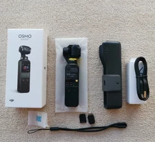 DJI Osmo Pocket Handheld 4K 3-Axis Stabilizer Camera SD English USED