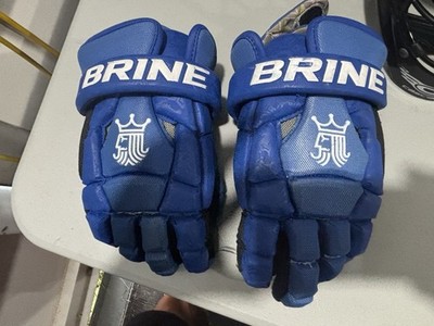 Brine Lacrosse Gloves Size L-13 Blue
