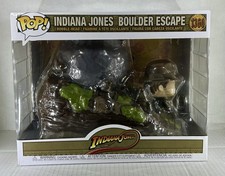 Figura Funko Pop Deluxe Moment Indiana Jones - Indiana Boulder Escape