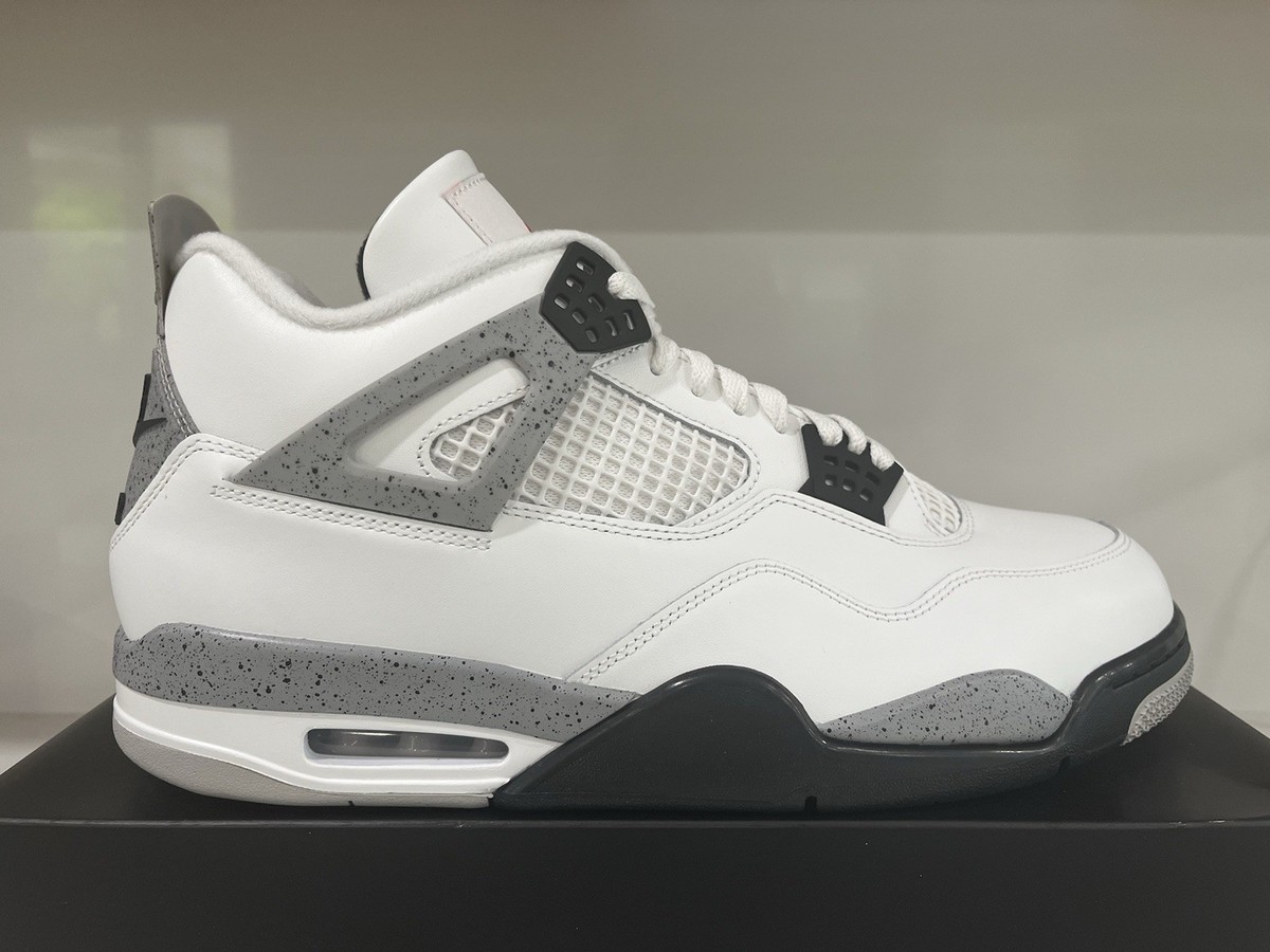 【Nike】Air Jordan 4 Retro \"White Cement\" Air Jordan 4 Retro 'White Cement Grey' Release Date. Nike SNKRS