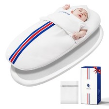 Baby Swaddle Sleep Sack - 1.0 TOG Swaddle with Temperature Monitor  Supporti...