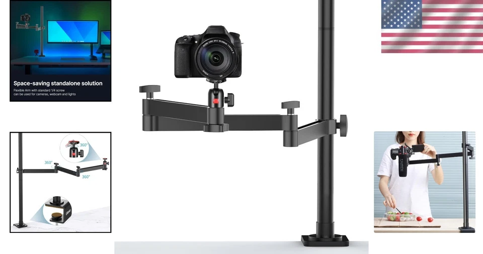 Flexible Arm Stand for Video Recording - Image 2 of 4