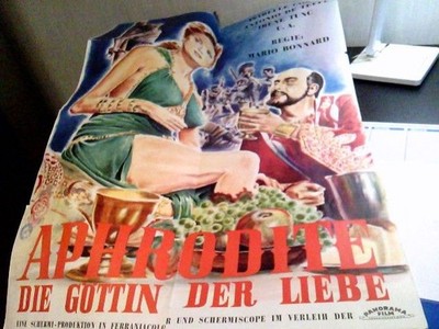 Aphrodite - Die Göttin der Liebe - Original Filmplakat - sehr selten - leicht be