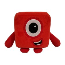 Numberblocks One Plush Toy Red Stuffed Plushie Pal Kids Learning