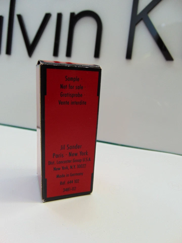 Colônia masculina FEELING MAN jil sander eau de toilette VIAGEM NOVA NA CAIXA Alemanha - Imagem 2 de 4