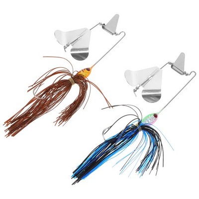 2pcs Angelköder harte Multikolen -Swimbaits Fischereispinner
