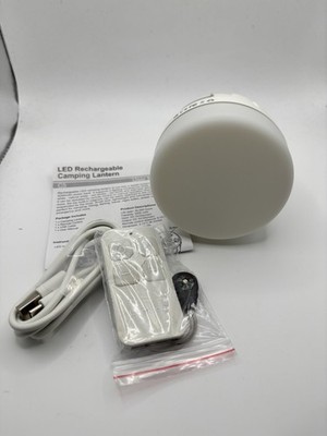 2 in 1 Camping Laterne & Powerbank 5200MAH mit Fernbedienung und Kompassweiß