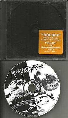 MONA LISA OVERDRIVE Dream w/ RARE SPECIAL RADIO EDIT PROMO DJ CD single 1993 USA