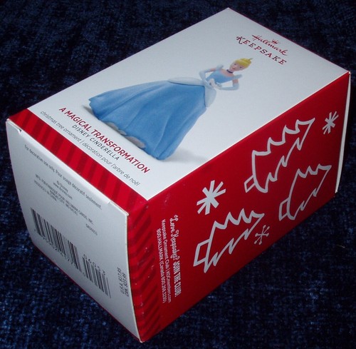 2014 Hallmark A Magical Transformation Disney CINDERELLA Keepsake Ornament - Picture 5 of 6