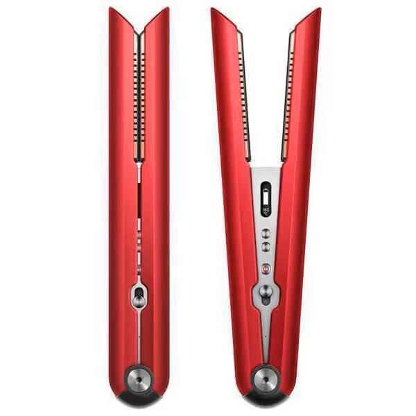 Dyson Corrale Red / Bright Nickel Storage Box with Pouch From