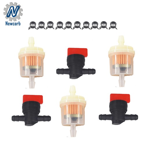 Valvola Interruzione Gas In Linea Kit Filtro Carburante E Valvola Di Interruzione 3 1/4" - Per Motori Briggs & Stratton 698183 Ecc. Kit Filtro Gas Con Valvola - Foto 13