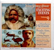 New YOUR STORY HOUR EXCITING EVENTS Series Volume 9 3-CD Audio Set Homeschool