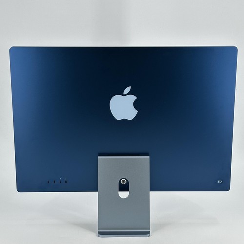 iMac 24 Blue 2023 M3 8-Core CPU 10-Core GPU 16GB 512GB SSD Excellent w/Bundle! - Picture 4 of 7