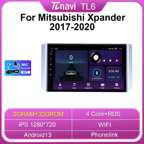 Per Mitsubishi Xpander Autoradio Autoradio Lettore Video Multimediale Schermo GPS - Foto 7 di 32