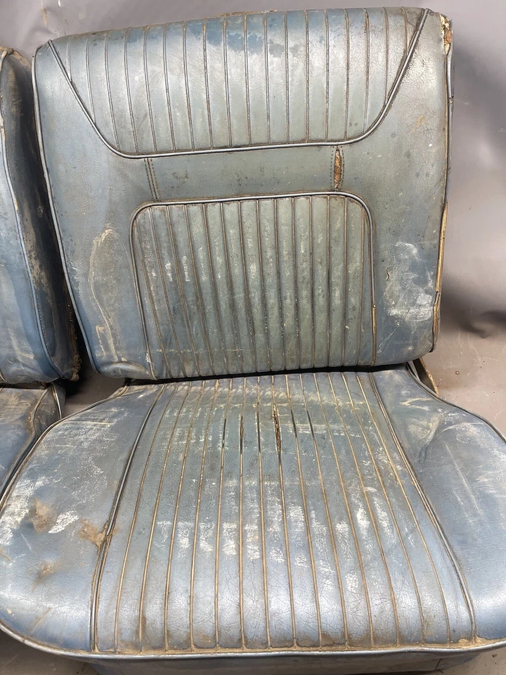 Chevy Impala 1961-1964 asientos con canastilla Buick Wildcat Oldsmobile Starfire Jetstar OE Foto 3 de 4