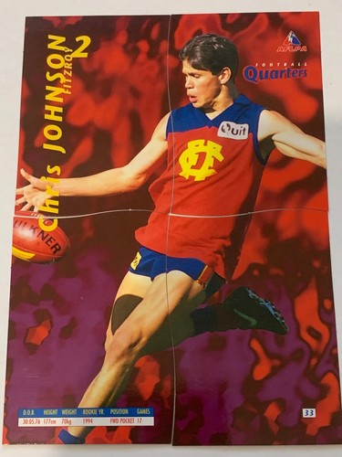 1995 AFL Football Quarters-Choose From Dropdown List-Full 4 Quarters Per One.AVE - Picture 17 of 53