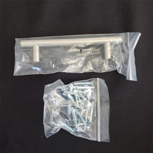 = Brainerd Bar Pull 12-Pack 3-3/4" CTC Satin Nickel Cylindrical P01012W-SN-B NEW - Afbeelding 5 van 5