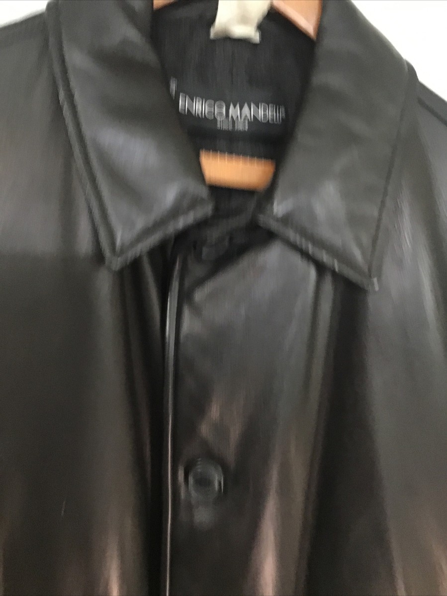 ENRICO MANDELLI ラムレザージャケット A-2 イタリア製 ENRICO MANDELLI ラムレザージャケット A-2 イタリア製